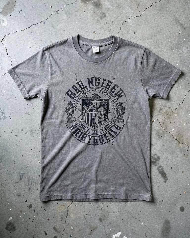 Vintage apparel example created with Chrome Studio AI